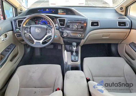 2013 Honda Civic Ex z USA, uszkodzony, nr VIN 2HGFB2F84DH505085